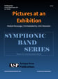 Pictures at an Exhibition Concert Band sheet music cover